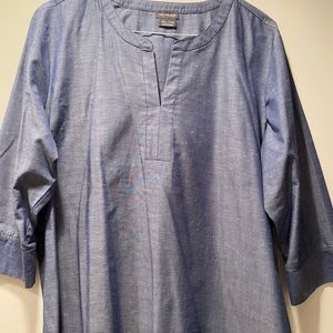 Van Heusen XXL blue blouse